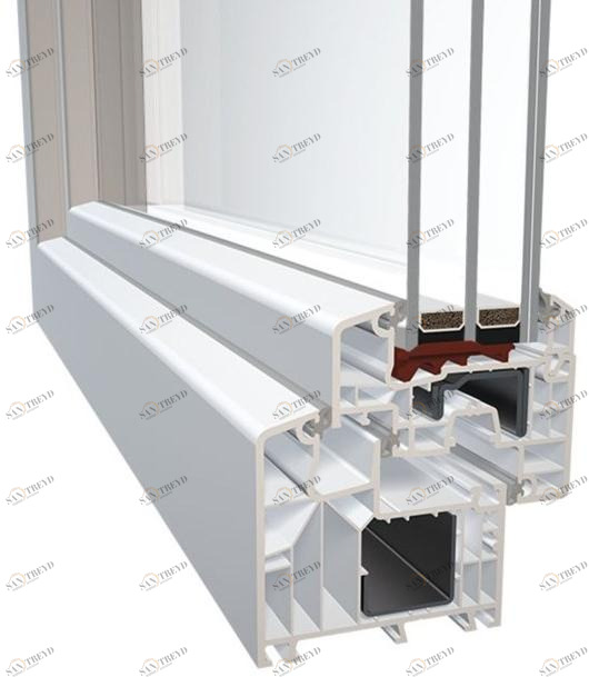 Diquigiovanni Окно ПВХ с тройным остеклением Dqg 85 sun-id-1361677