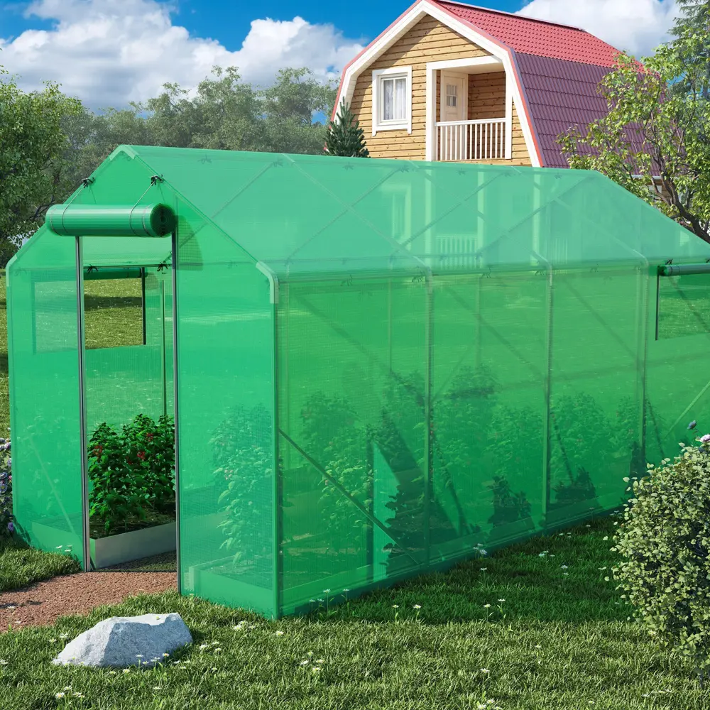 Теплица Благо «Компакт» (покрытие входит в комплект) STLM-2089993 - Вид №1