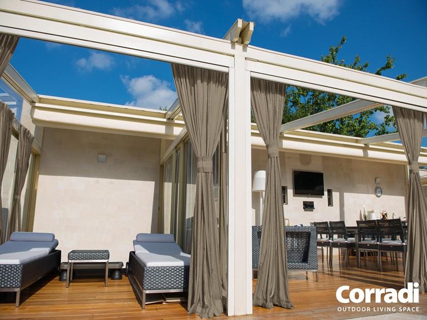 Corradi Деревянная пергола с раздвижной крышкой Pergotenda® sun-id-1358069 - Вид №3