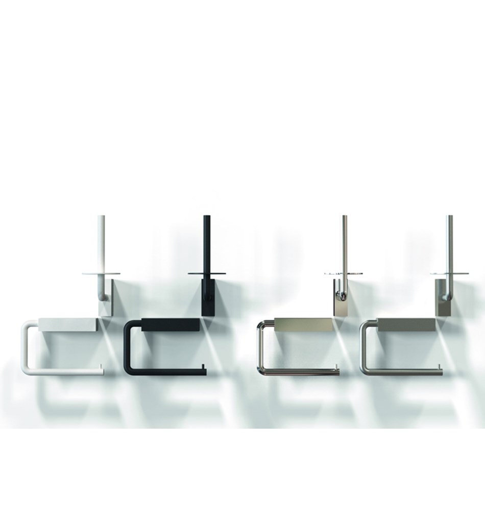 FROST Держатель туалетной бумаги 4 » полированный Алюминий Полированный хром Q301516025  - Вид №4