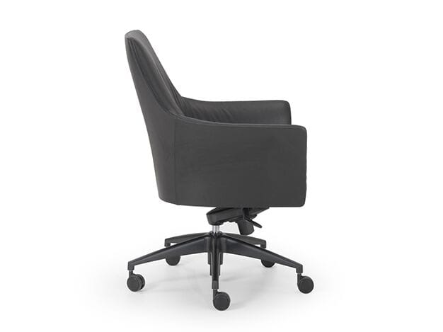 Кожаное вращающееся офисное кресло с колесами i 4 Mariani седло ARCH-00027594 - Вид №5