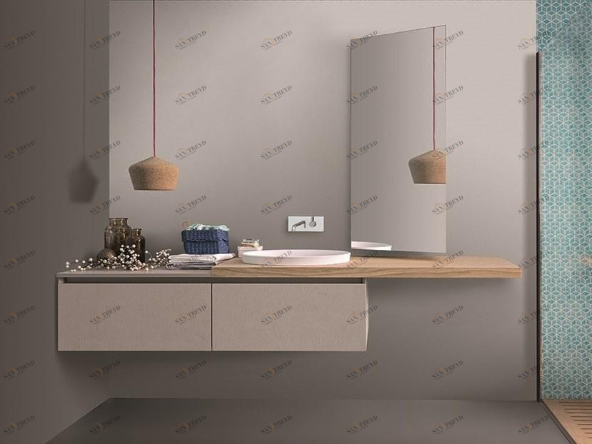 Birex Тумба под умывальник, лакированная 45 sun-id-1365811