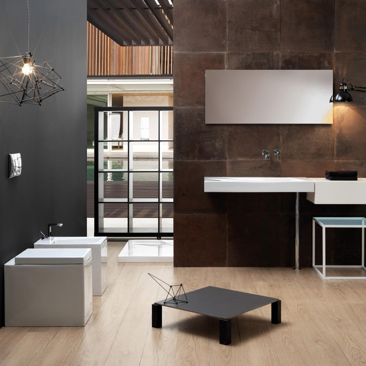 OZBI011 Напольное биде приставное GSG CERAMIC - Вид №3