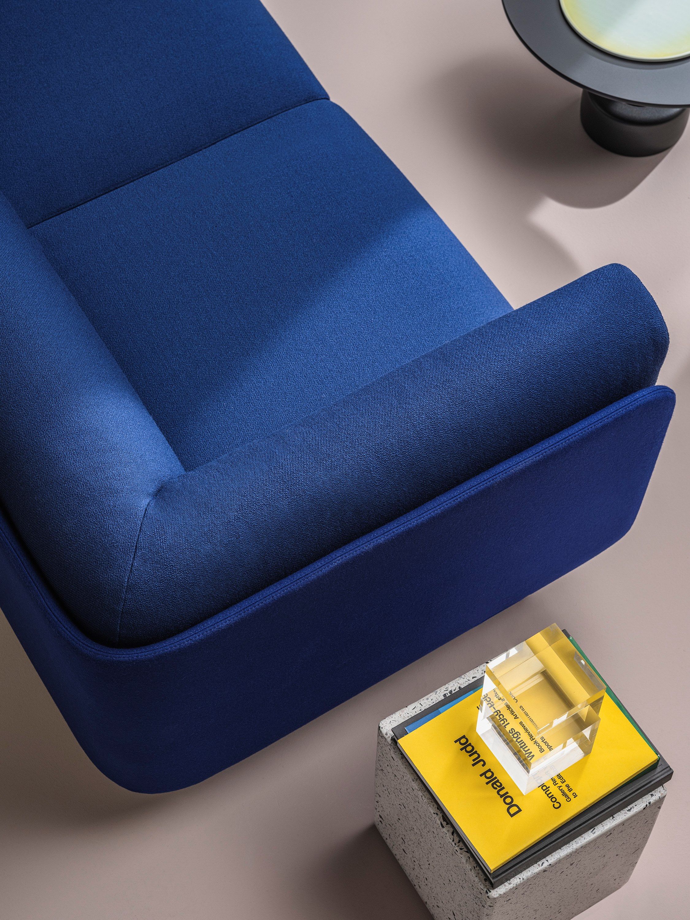 2-местный кожаный и тканевый диван Arper Shaal ARCH-00037216 - Вид №6