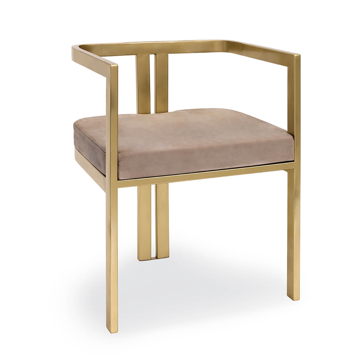 700408-02 ABHIKA СТУЛ GLAM SILVER  - Вид №1