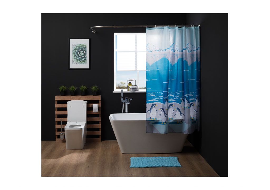 Шторка для ванны Aquanet SC7032A 180см, Антарктика  - Вид №1