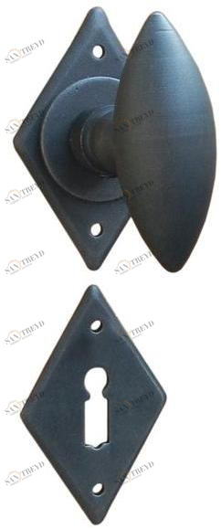 Galbusera Ручка двери железная с замком Provenza 1842 - 1843 -1847