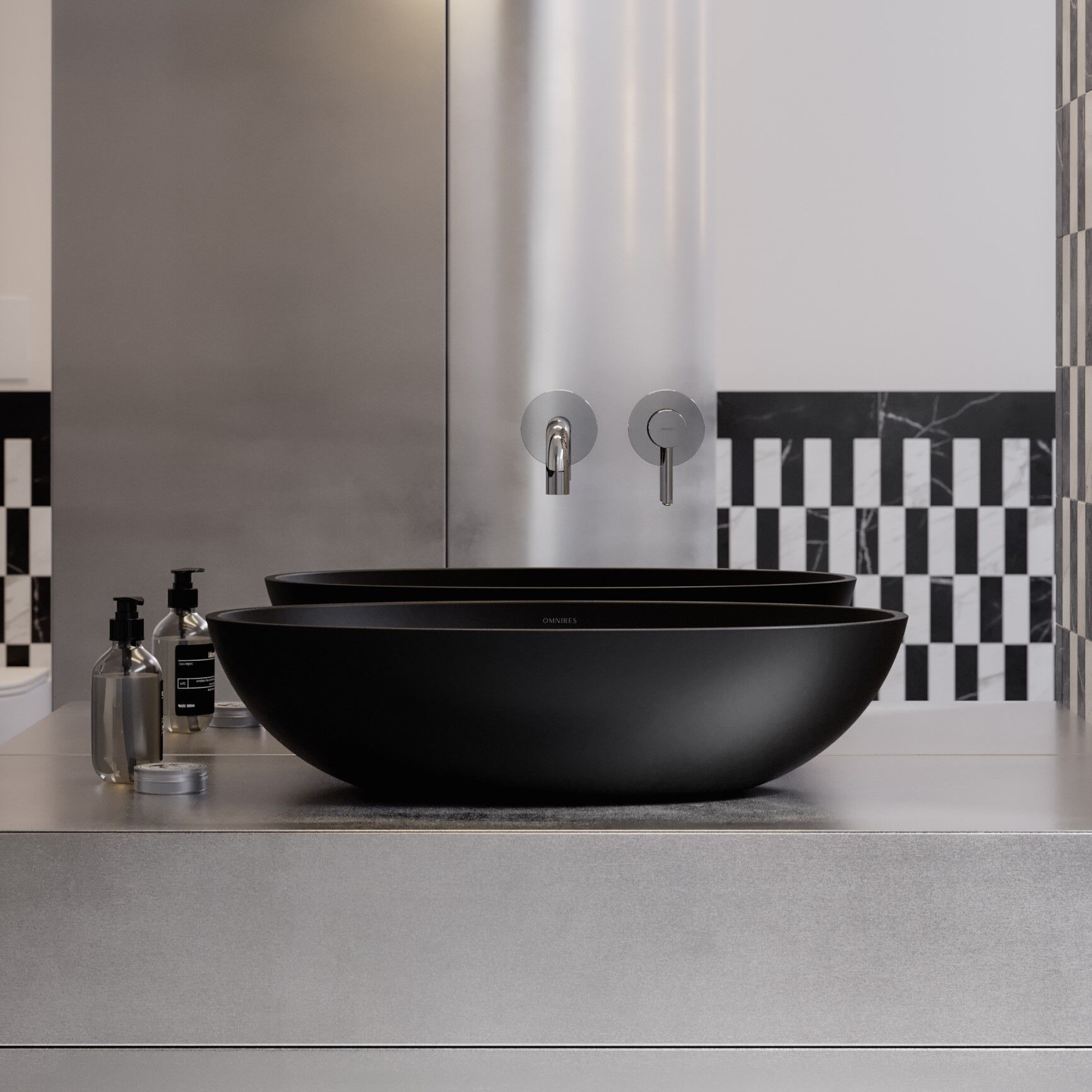 Столешница из композитного материала OMNIRES SHELL M+ SHELLUN ARCH-00057832 - Вид №13