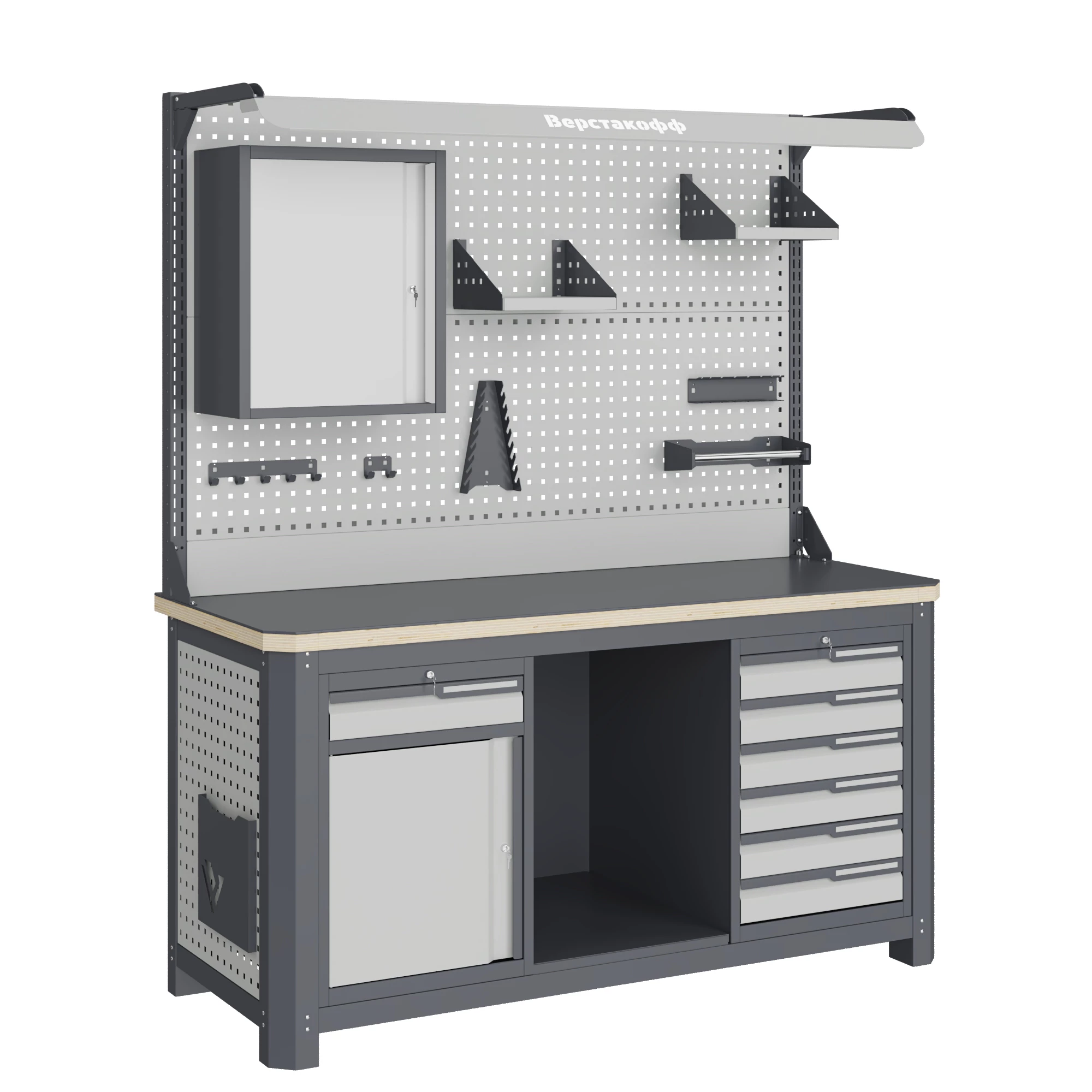 Рабочее место MCN 1552.S68.1-2FR Верстакофф 111392