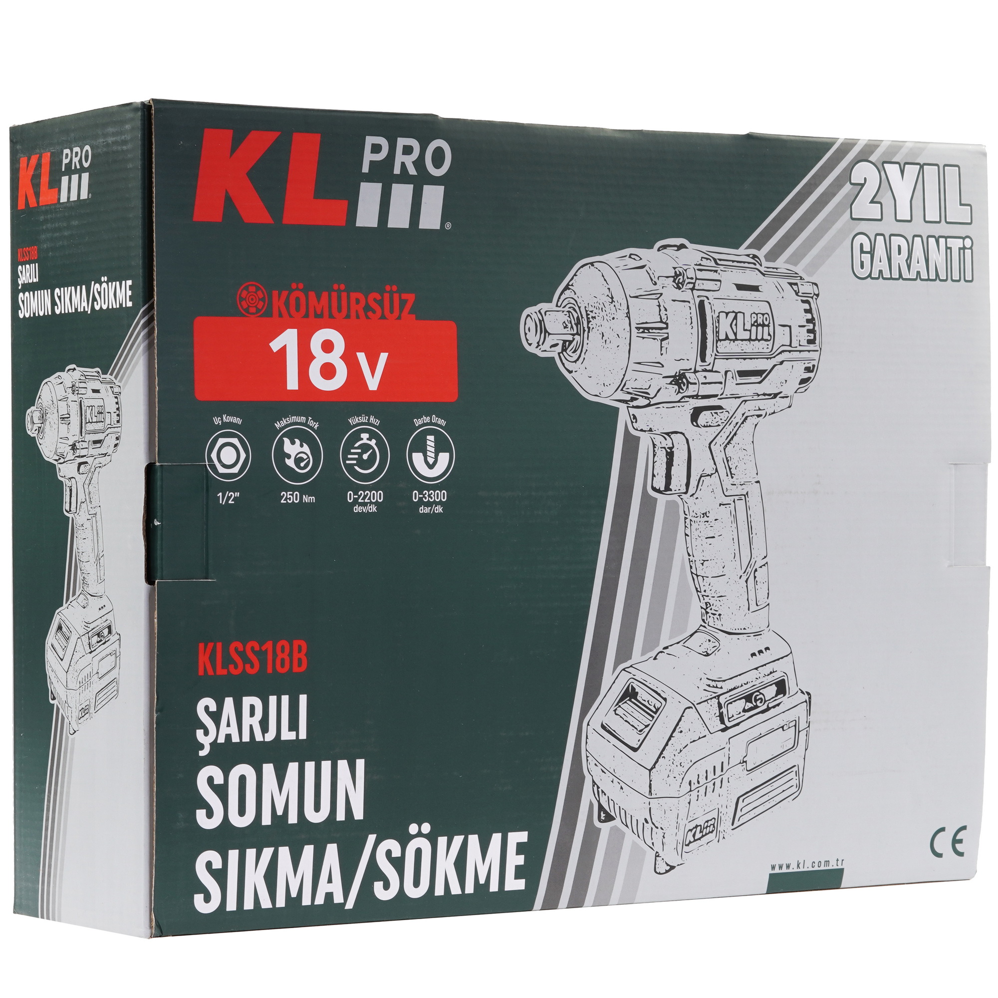 Гайковерт KLPRO KLSS18B-50 9153972 STDN-0048669 - Вид №8