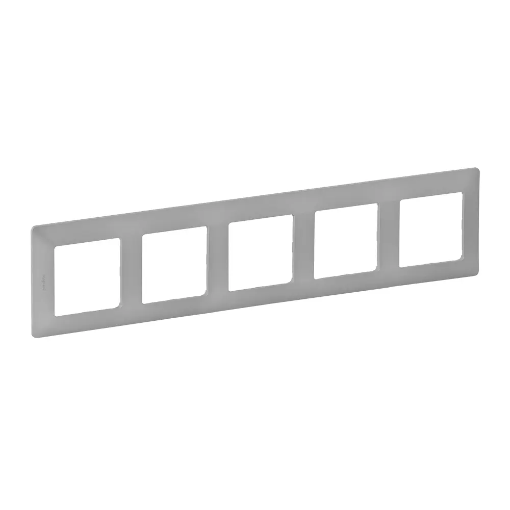 Рамка Legrand VLN-L 5 постов алюминий Valena Life STLM-2013025