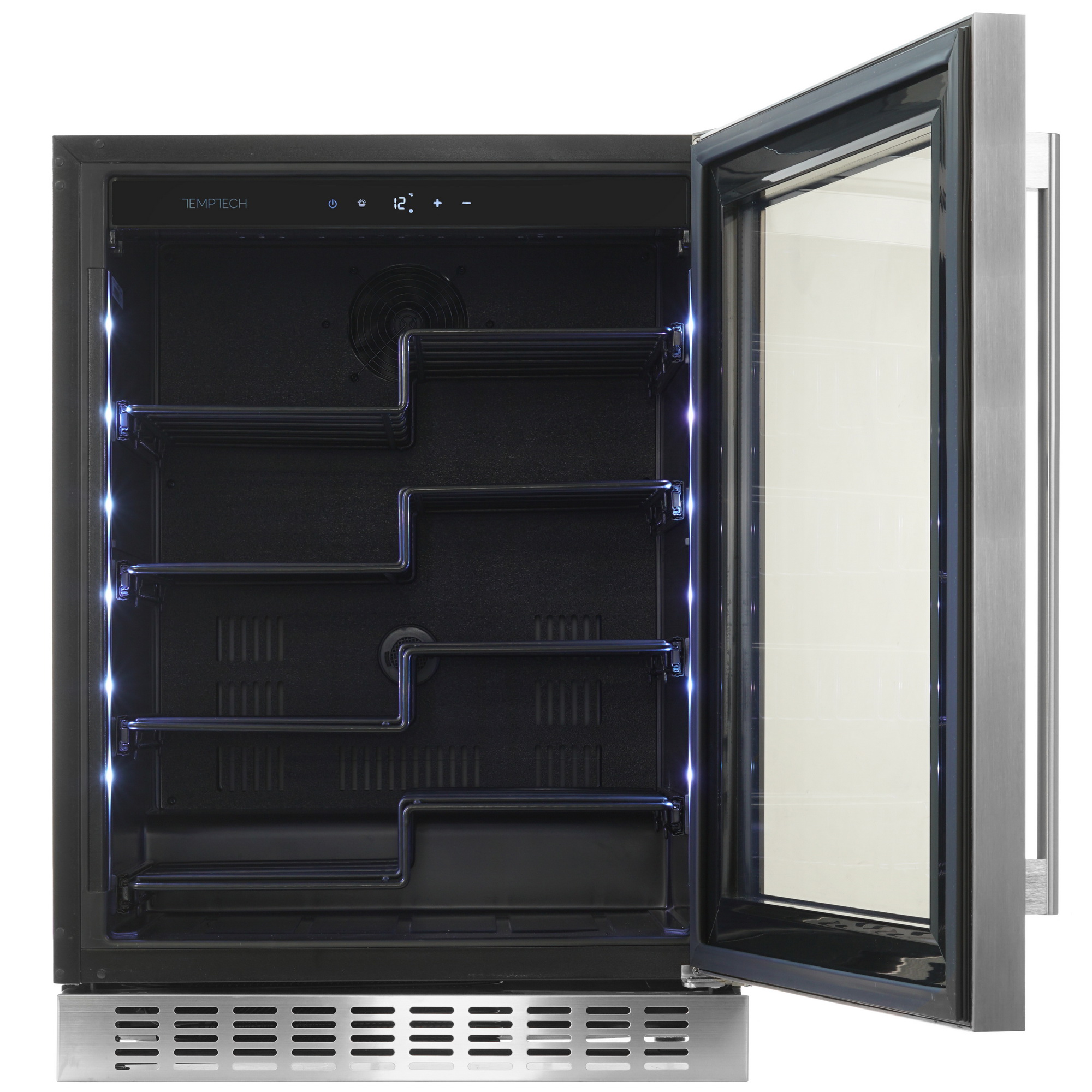 9973846 Винный шкаф Temptech CPROX60SX серебристый STDN-0131860 - Вид №2