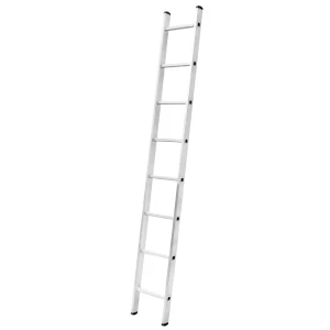 Лестница приставная 1-секционная Новая Высота до 3.16м 8 ступеней