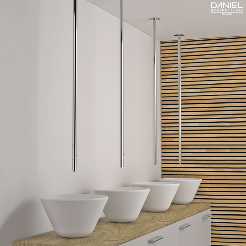 SL20703C Смеситель для раковины DANIEL RUBINETTERIE Colonne a soffitto - Вид №3