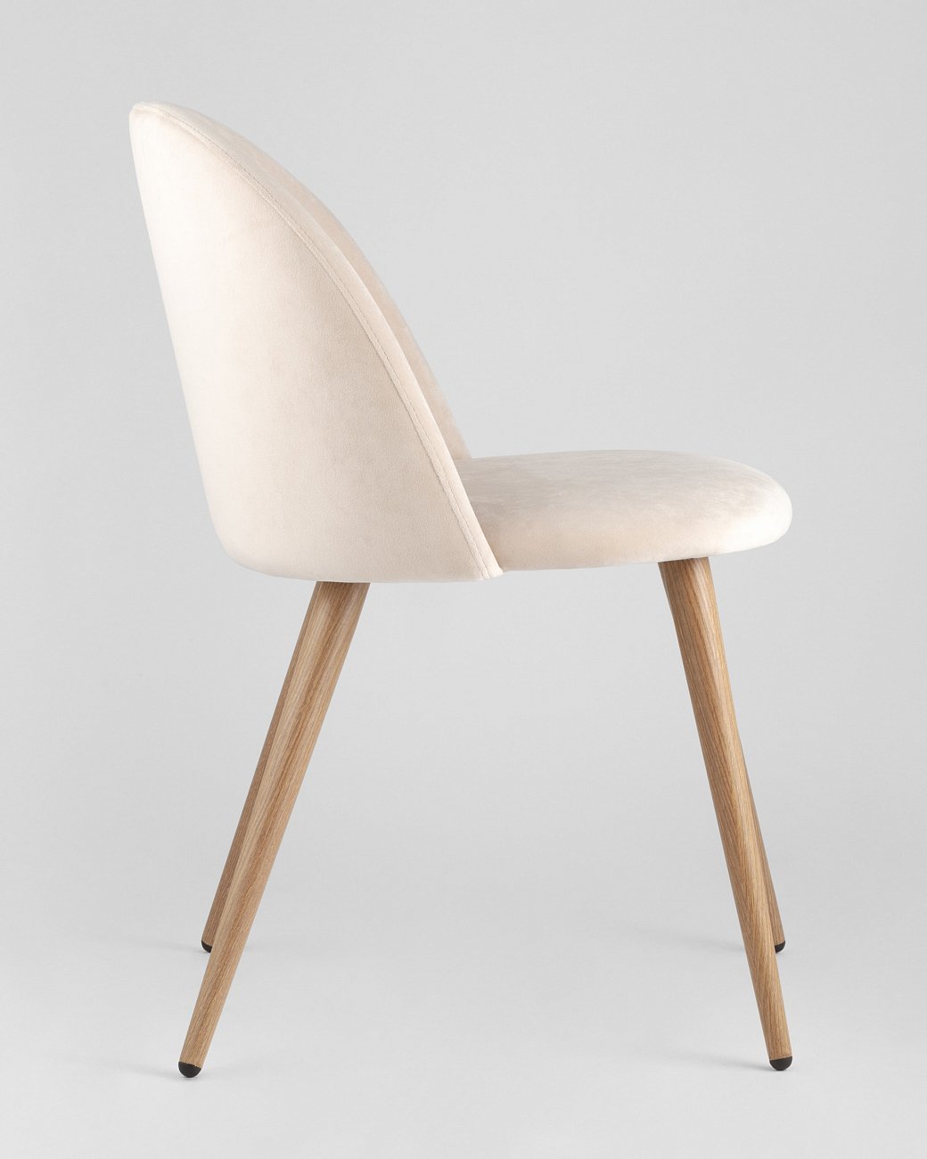 Стул со спинкой кремовый "Лион" STOOL GROUP ДИЗАЙНЕРСКИЕ, ИНТЕРЬЕРНЫЕ 00-3946190 Бежевый  - Вид №3