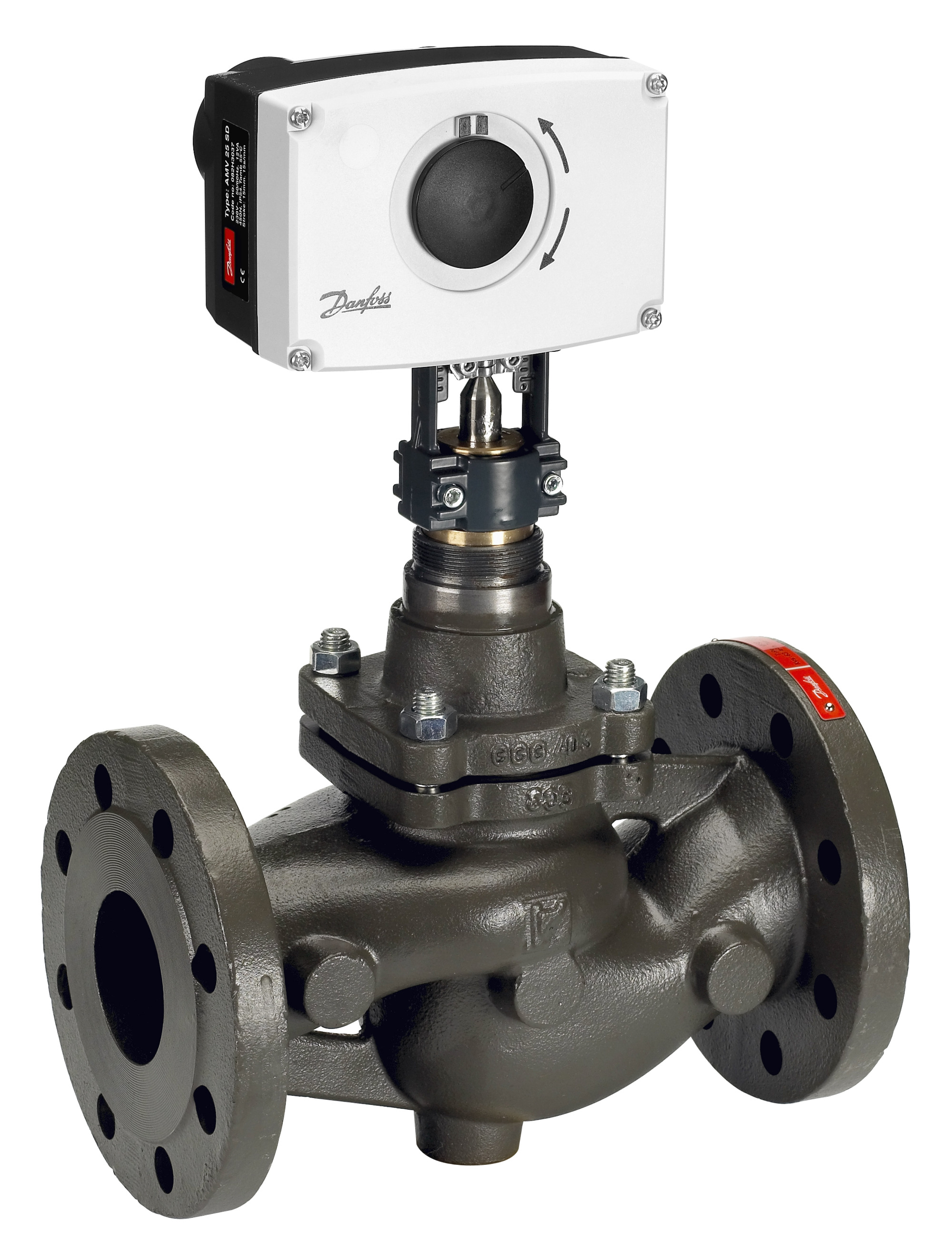 Danfoss Редукторные электроприводы с трехпозиционным управлением AMV 25 230В электропривод 082G3024  - Вид №49