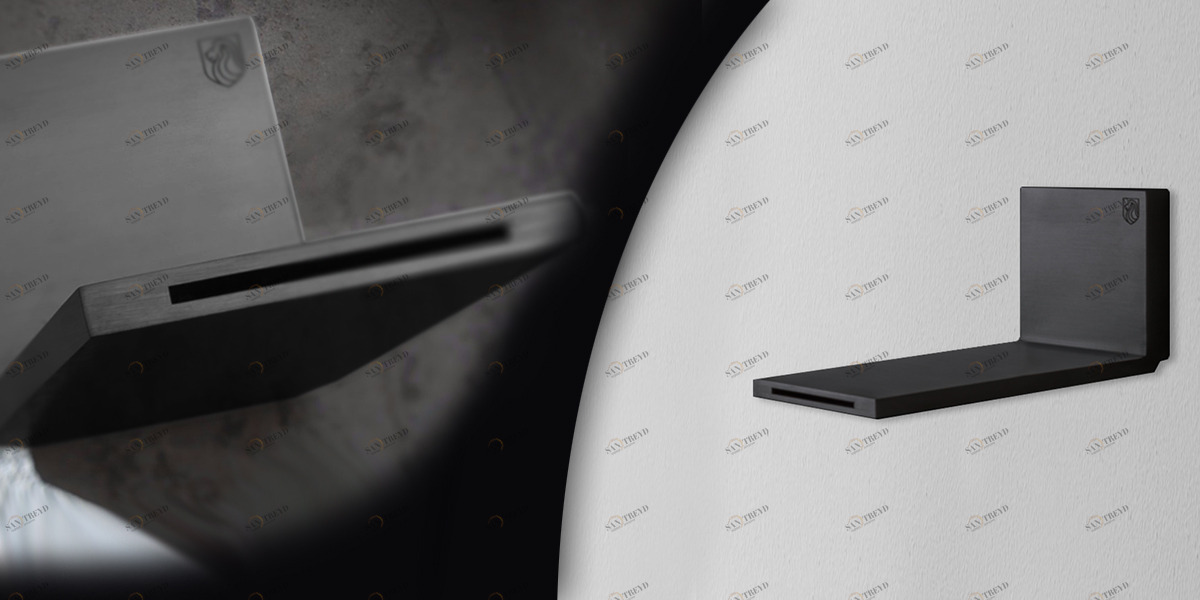 Излив настенный AICO CAS3C карбон Radomonte CAS3С