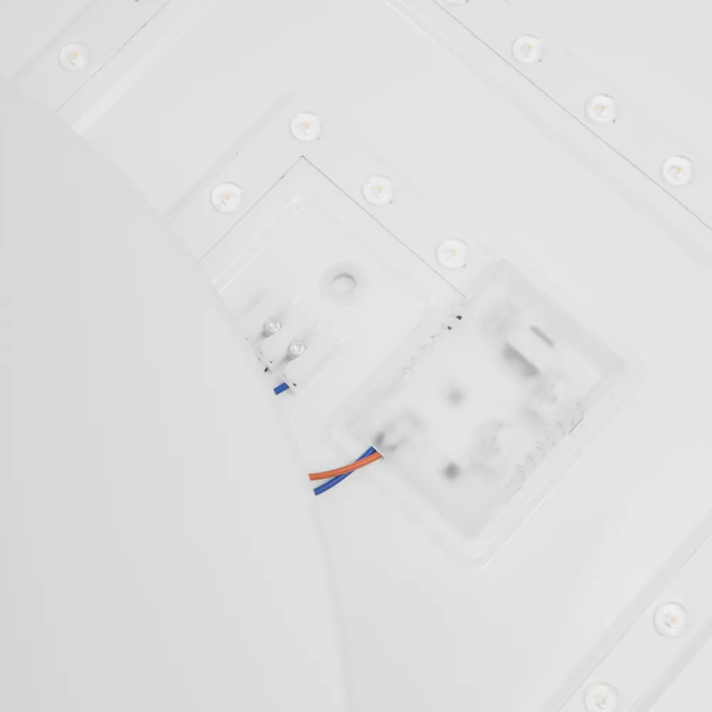 Светильник настенно-потолочный светодиодный Ultraflash LBS-8019 60 Вт 36 м² нейтральный белый свет цвет белый Santreyd STLM-2033606 - Вид №8