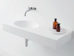 Подвесная раковина настенная овальная Not Only White Mono белая