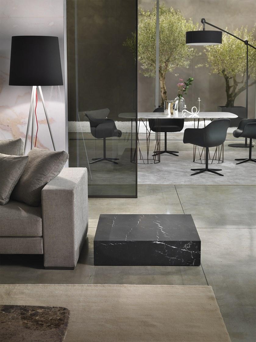 Marelli Низкий квадратный мраморный журнальный столик sun-id-1384223 - Вид №4