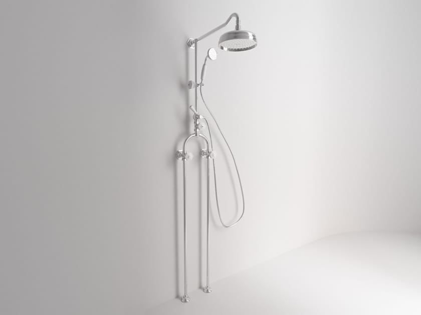 Напольная душевая колонна с переключателем с душем Park Avenue Белый ARCH-00120862