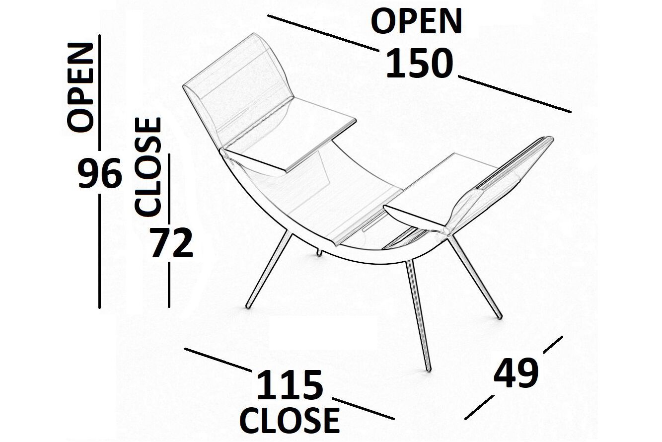 Кресло lounge Luxy CLOP ARCH-00099597 - Вид №18