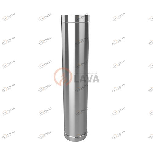 Труба LAVA 200, L=1000, нерж. 304 (0,8) 3381