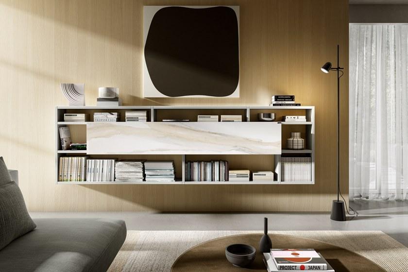 Lago Подвесной книжный шкаф с письменным столом 36e8 sun-id-1373246 - Вид №1