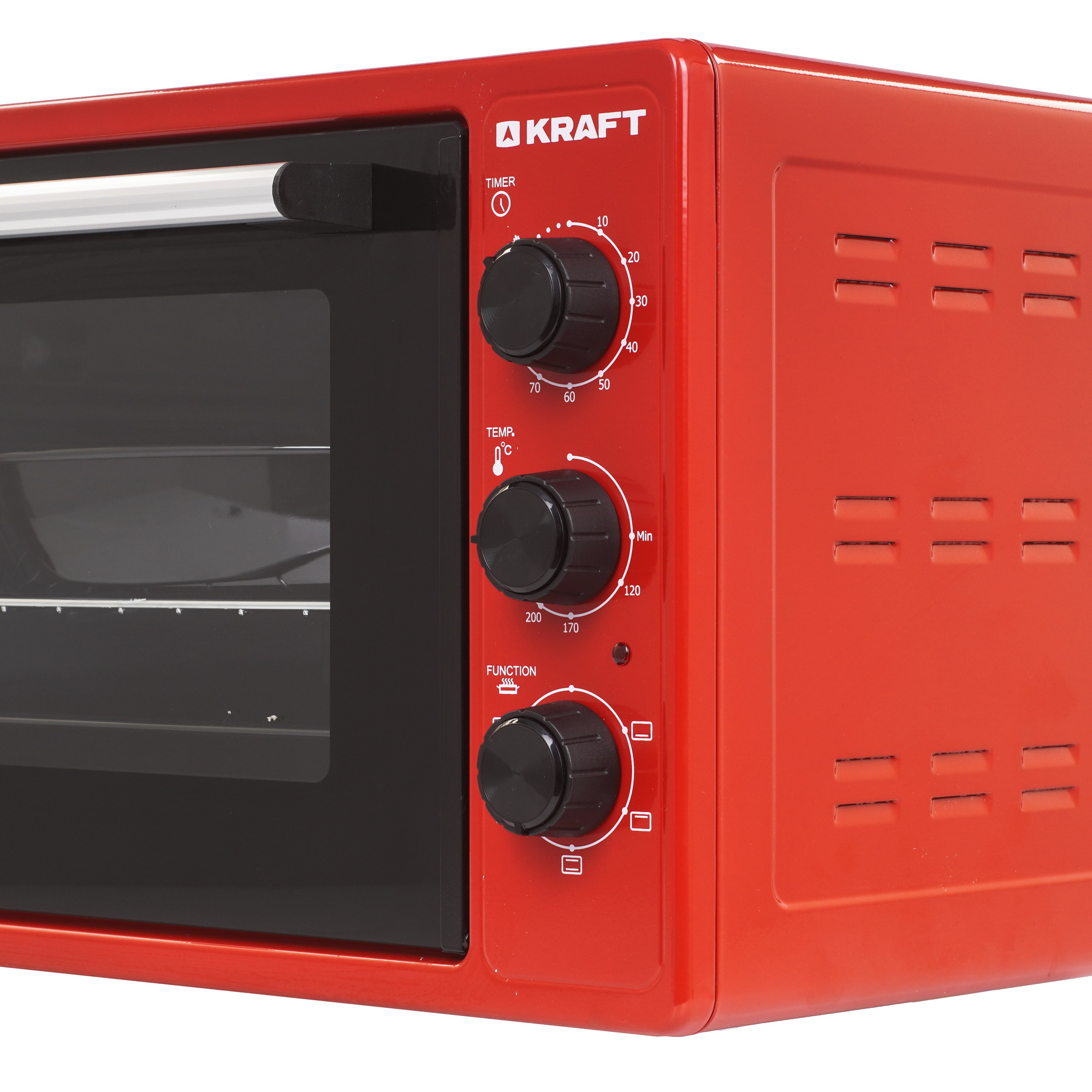 9265945 Мини-печь Kraft KN-MO 3902 FKR красный STDN-0133510 - Вид №3
