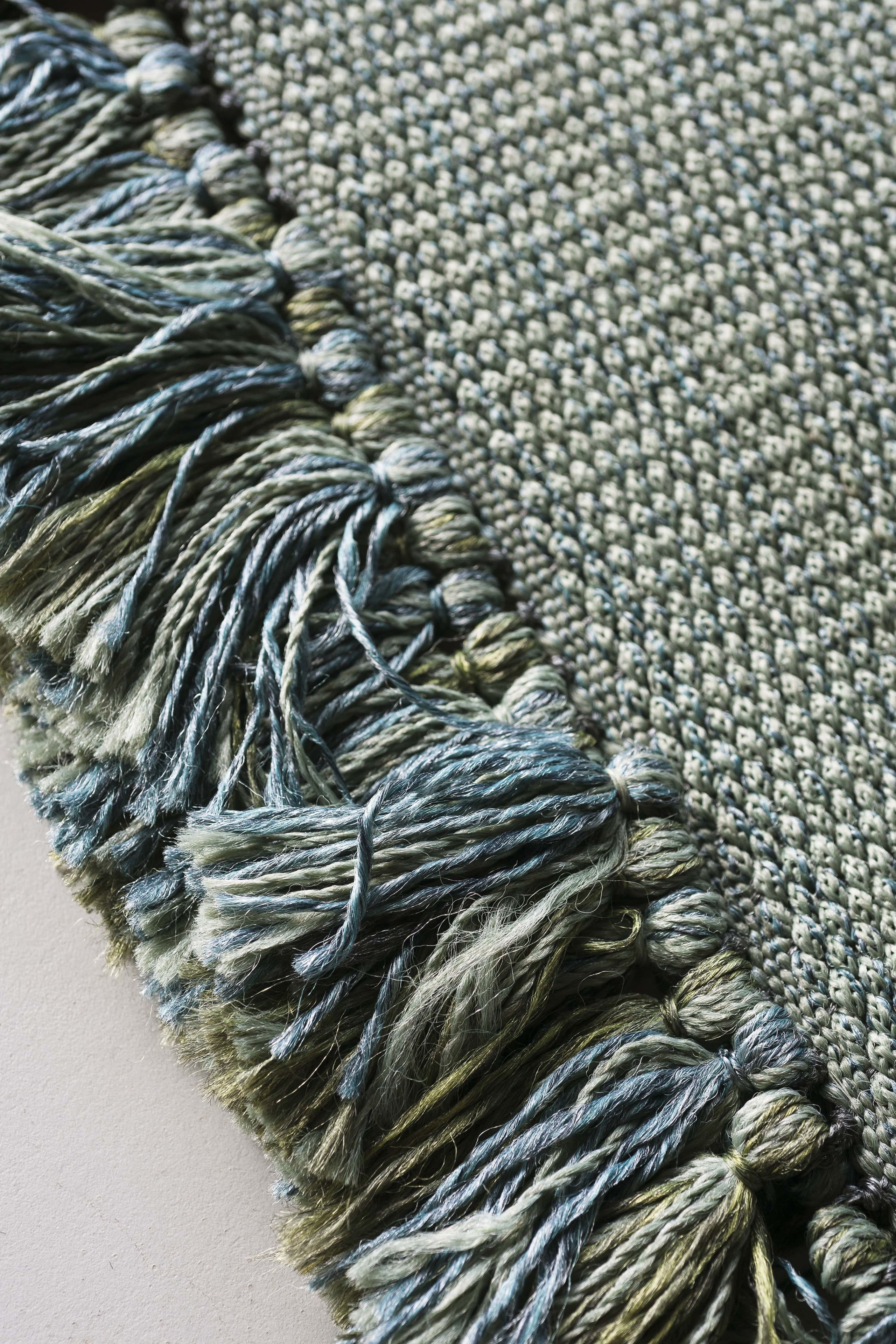 Полосатый прямоугольный ковер ручной работы RODA Tint ARCH-00080865 - Вид №6