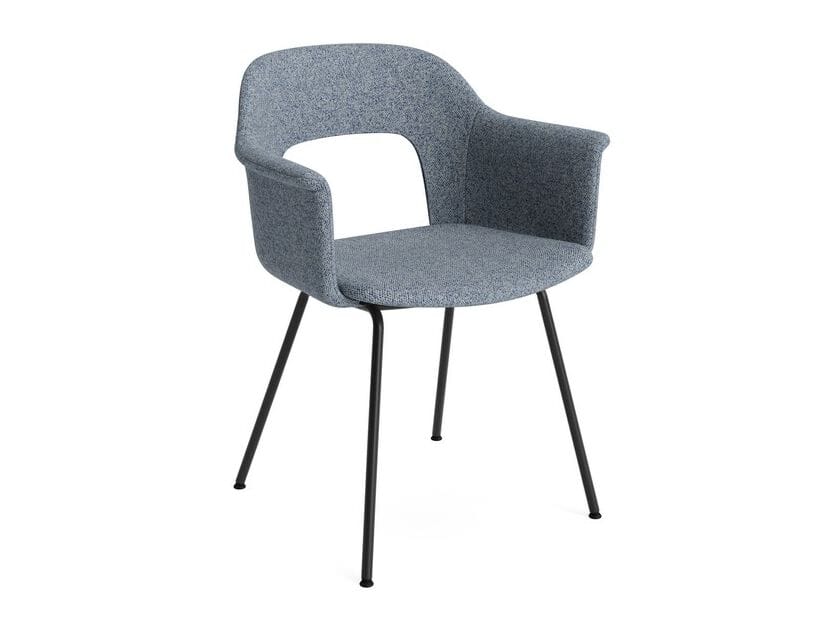 Мягкое кресло с открытой спинкой с подлокотниками Hay макет ARCH-00071158 - Вид №2