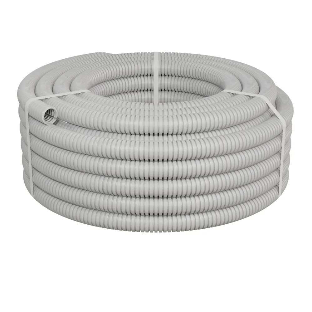 LEXMAN Гофрированная труба ПВХ 32 мм для электропроводки 25 м 88011036 STLM-1108766 - Вид №1