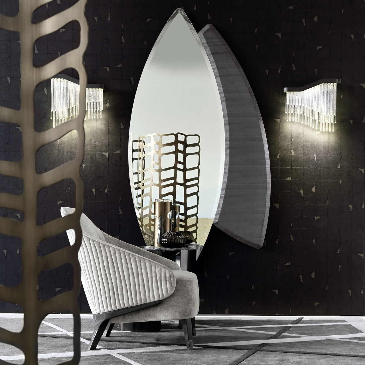 3865 Mirage напольное зеркало - giorgio collection Декор - Вид №3