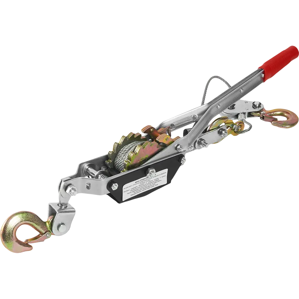 Лебедка ручная 2 т. 3 крюка Santreyd STLM-2036579