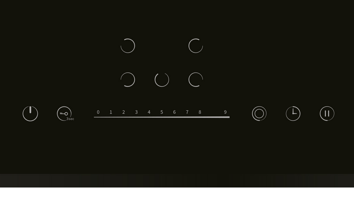 9156754 Электрическая варочная поверхность LEX LEX EVH 772 A BL STDN-0108732 - Вид №1