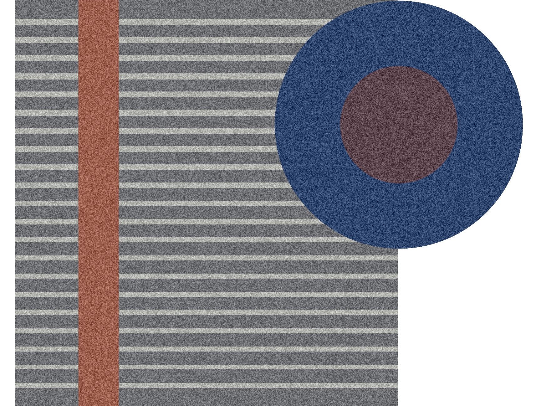 Ковер для ванной с геометрическим рисунком Antoniolupi летающая геометрия ARCH-00116046