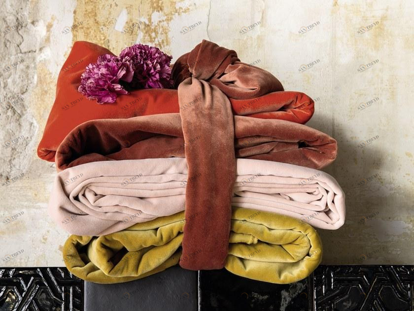 Élitis Однотонная моющаяся ткань trevira® cs Hotel particulier sun-id-1491241