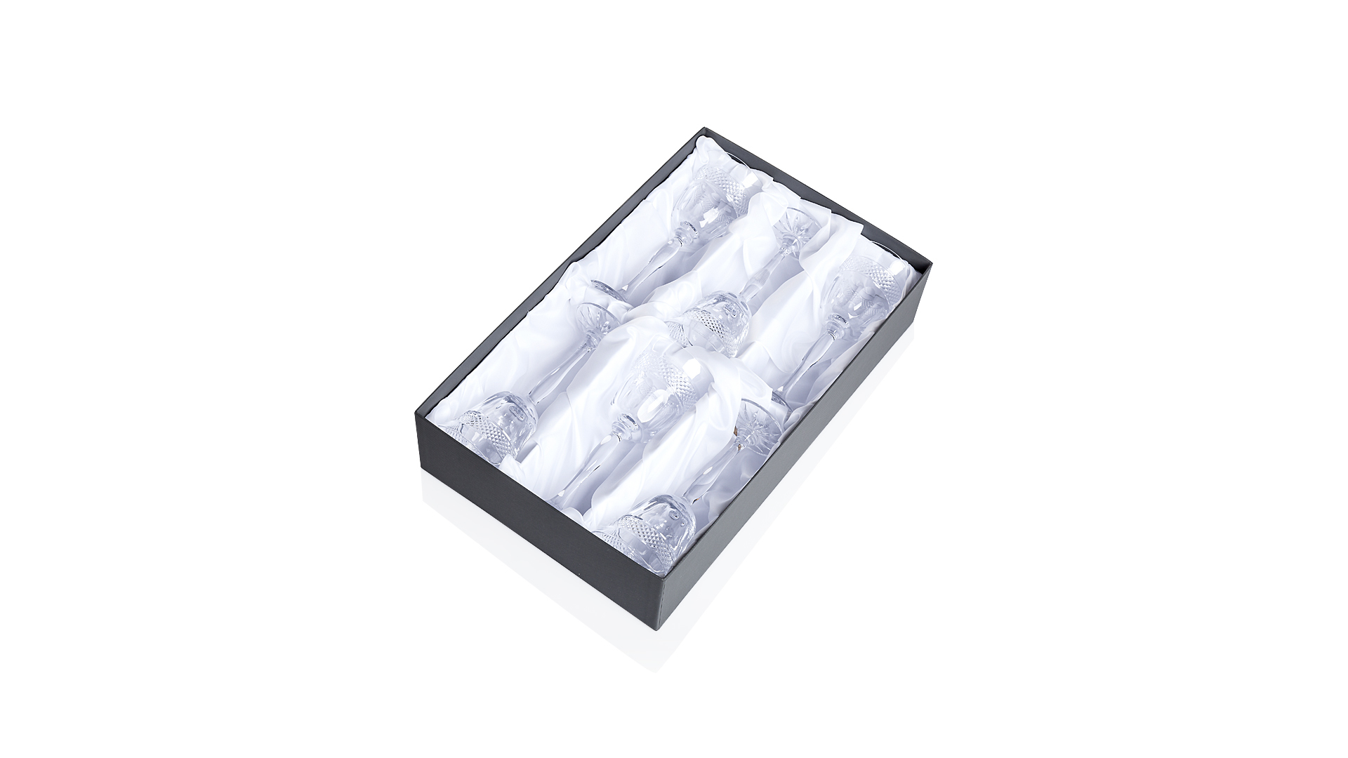 10616350 Cristal de Paris Набор бокалов для вина Cristal de Paris "Межев" 170мл, 6 шт Хрусталь  - Вид №2