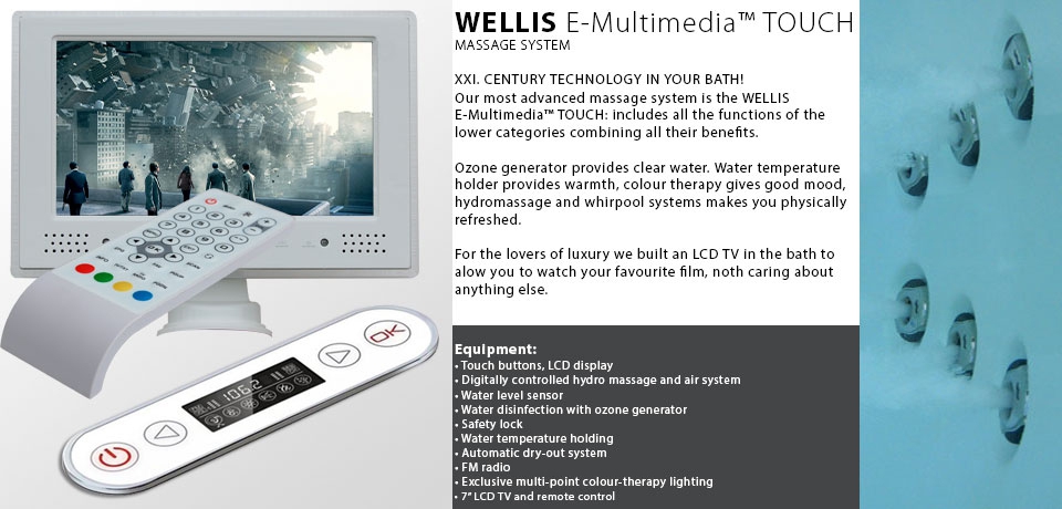 Ванна Wellis Dublo E-Multi™ TOUCH sun-id-296324 - Вид №4