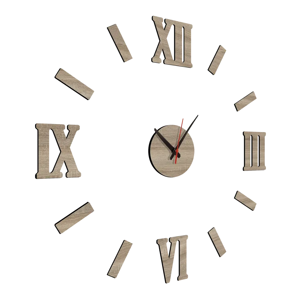 Часы настенные 70-80D рим дуб Santreyd STLM-2126070 - Вид №3