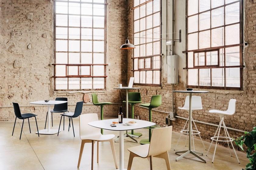 ENEA Низкий стол с алюминиевым основанием и столешницей из hpl Lottus tables sun-id-1356728 - Вид №3