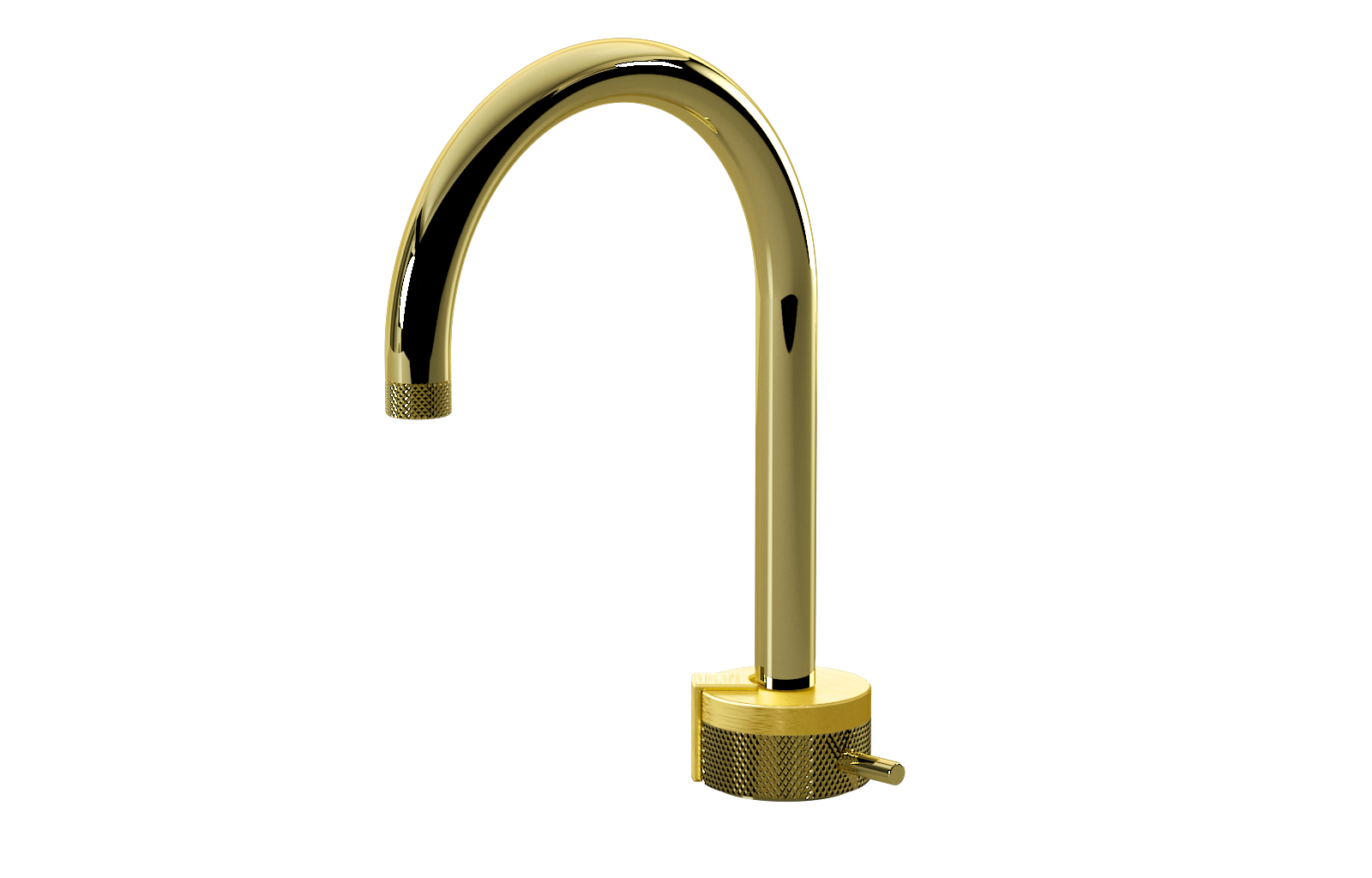 E-11502-R1BB-L2BB-PB Однорычажный прогрессивный смеситель для раковины - излив 16см GRAFF MOD+