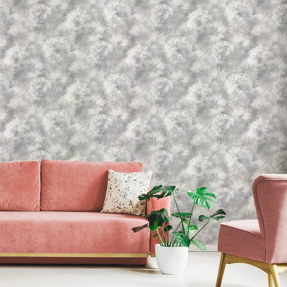 Обои флизелиновые Wall Decor Танго серые 1.06 м 75204-14 STLM-2102039 - Вид №1
