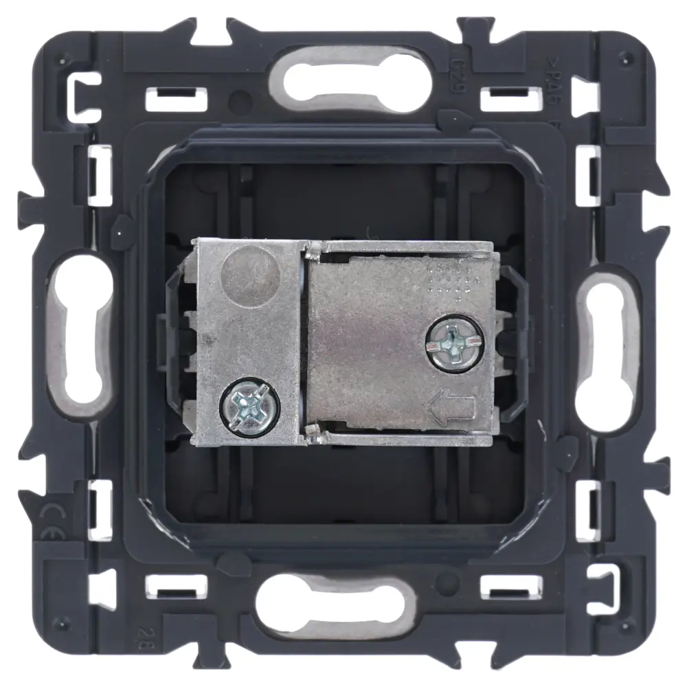 ТВ-розетка Legrand Celiane, проходная, цвет титан STLM-2150714 - Вид №2