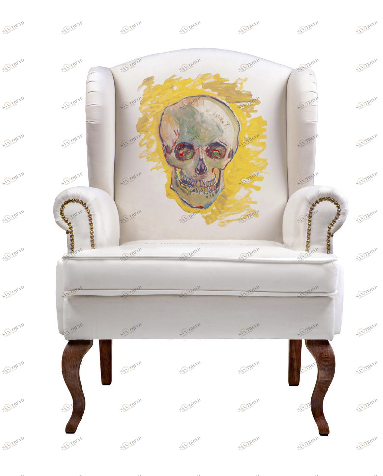 Кресло Vincent ICON DESIGNE ДИЗАЙНЕРСКИЕ, VINCENT 096838 Белый 