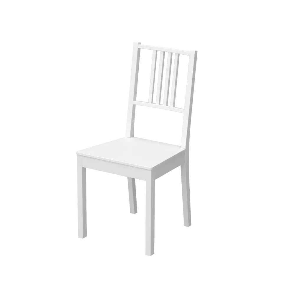 Основание стула Марсель Delinia 42x90x49 см массив цвет белый STLM-2034925 - Вид №5