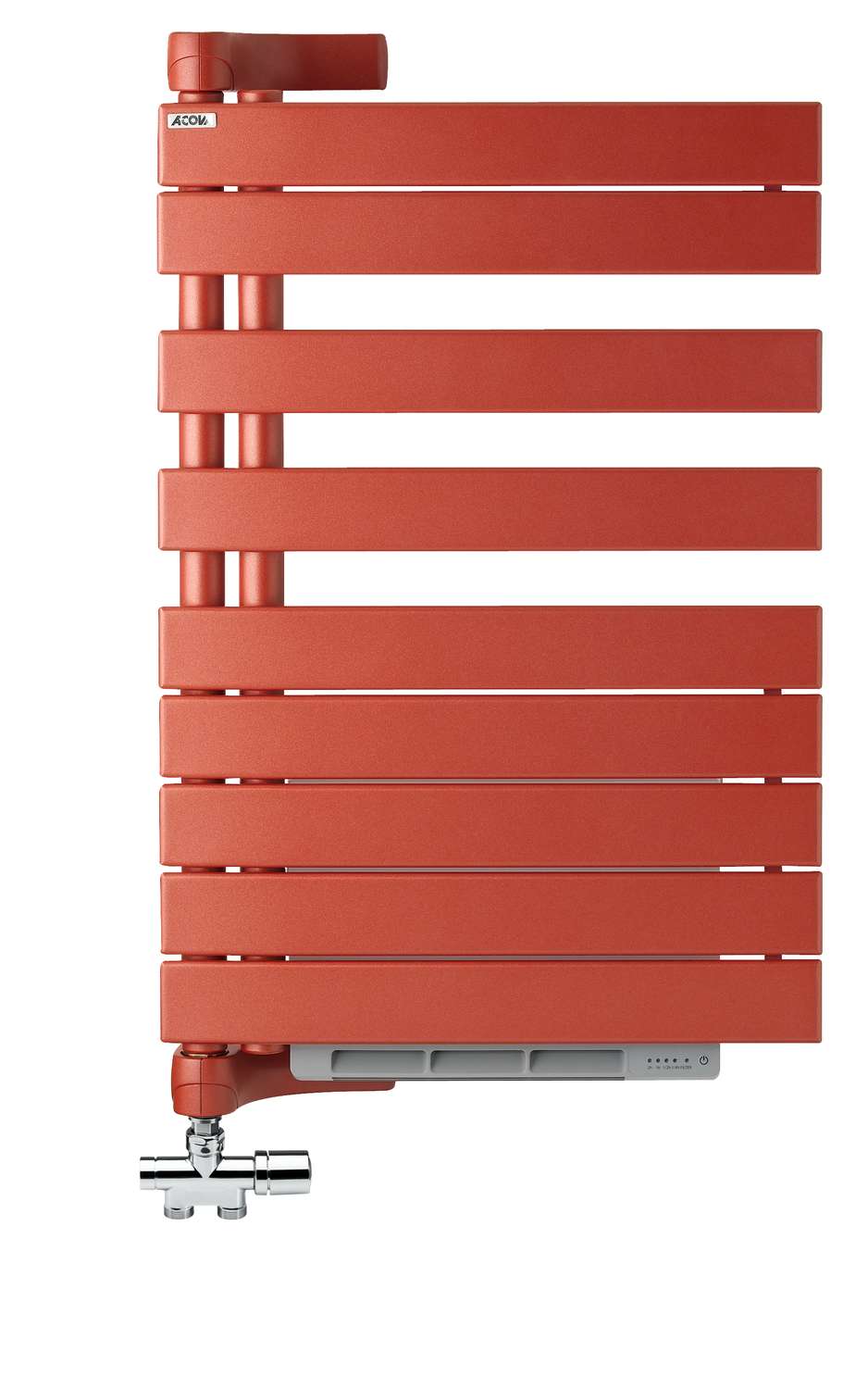 Водяной радиатор XRL090-055IFS Régate Twist +Air, pivot à gauche (Avec soufflant) Acova 902  - Вид №1