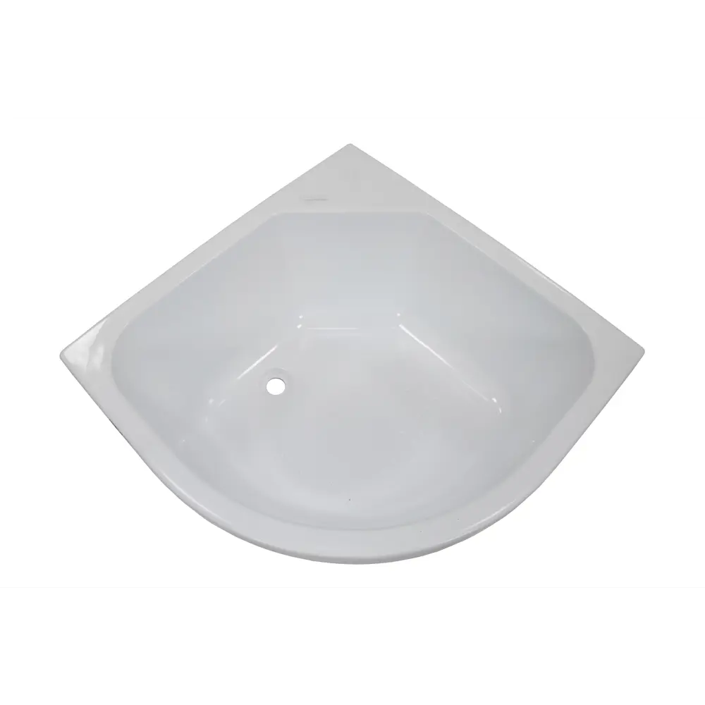 Душевой поддон акрил 1/4 круга 90x90 см в комплекте сифон каркас и фронтальная панель Santreyd ПД STLM-2081422 - Вид №5