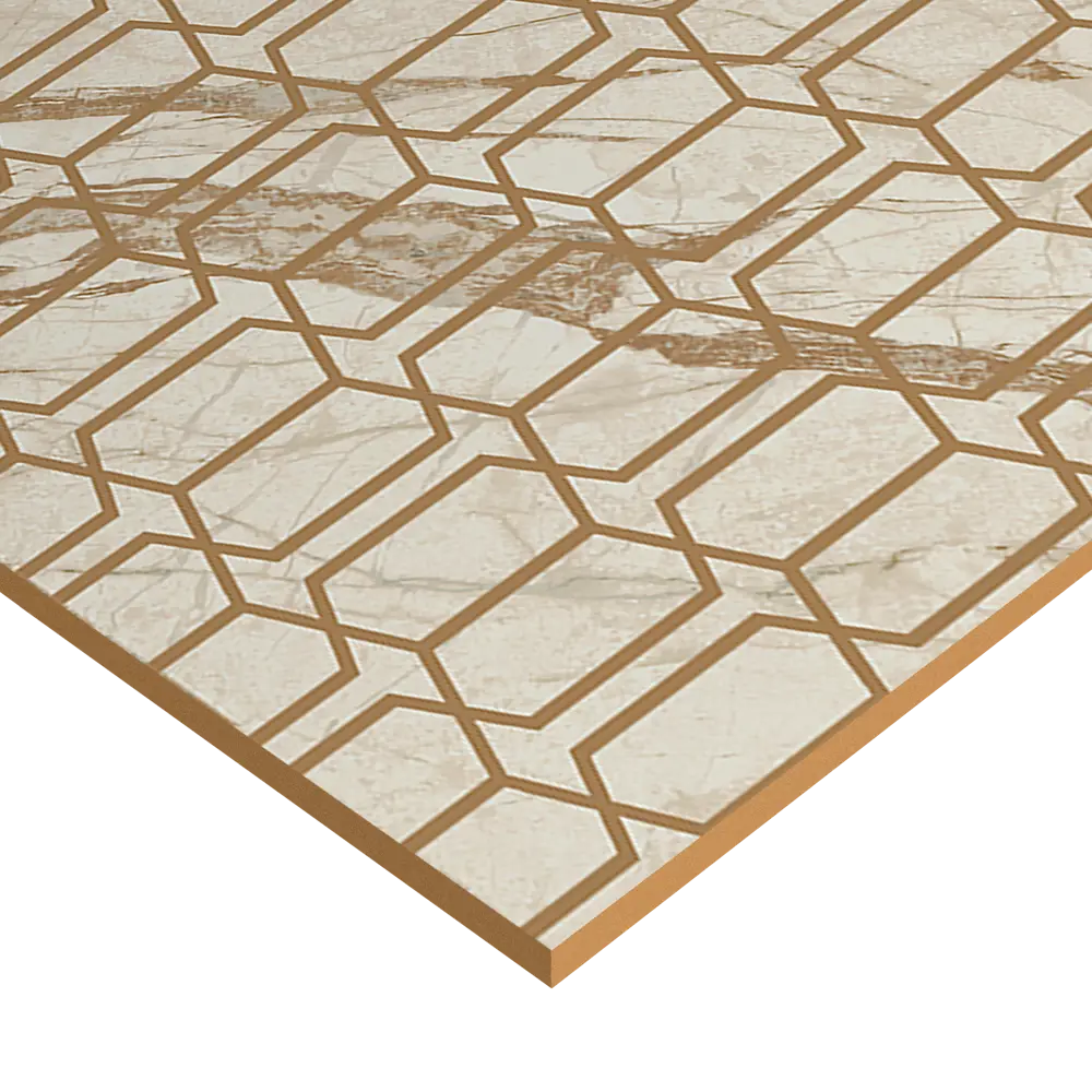 Плитка настенная Azori Forest Geometry 31.5x63 см 1.59 м² матовая цвет бежевый мрамор STLM-2072469 - Вид №3