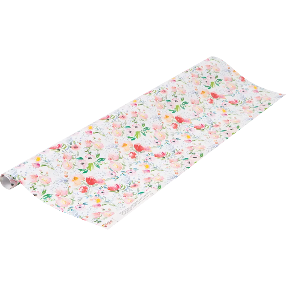 Бумага упаковочная «Цветы» 70х100/1 лист Симфония STLM-2065948 - Вид №1